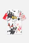 Rta Liam Graffiti T-shirt In Multi