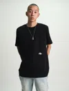 Rta Liam Short Sleeve Tee In Black