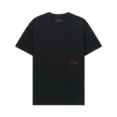 Pre-owned Rta Liam Short Sleeve Tee 'black Nif Script' | Men's Size M