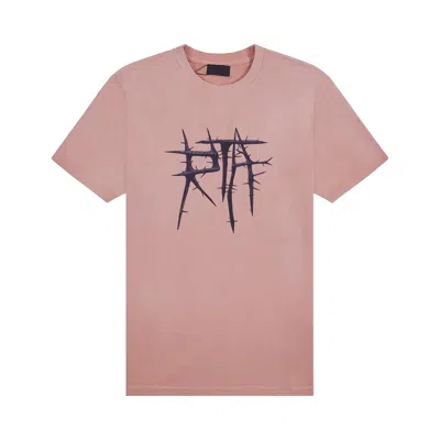 Pre-owned Rta Liam Short-sleeve Tee 'cork Thorn' | Pink | Men's Size S