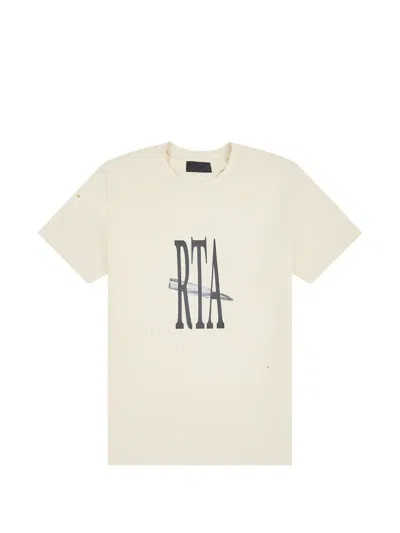 Rta Liam Short-sleeve T-shirt In Neutral