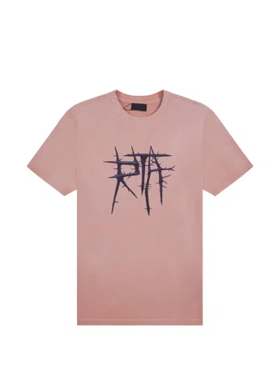 Rta Liam Thorn Cotton T-shirt In Pink