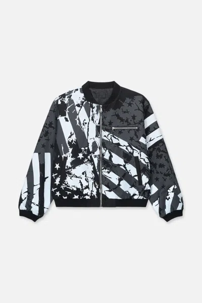 Rta Lio Bomber Jacket In Multi
