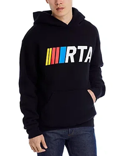 Rta Logo Graphic Hoodie In Black