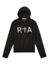 Rta Logo-print Hoodie In Black