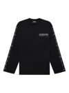 Rta Logo-print Long Sleeve T-shirt In Black