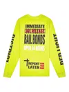 Rta Logo-print Long Sleeve T-shirt In Yellow