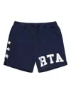 Rta Logo-print Shorts In Blue