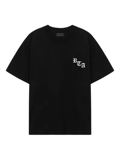 Rta Logo-print T-shirt In Black