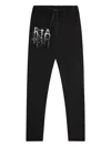 Rta Logo-print Track Pants In Black