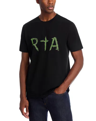 Rta Logo Tee In Black