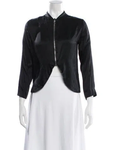 Pre-owned Rta Long Sleeve Top In Black