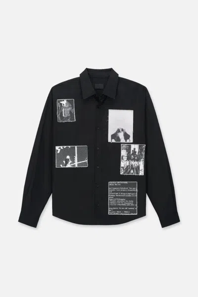 Rta Lowell Shirt In Blue