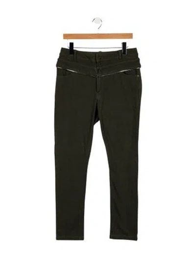 Pre-owned Rta Low-rise Skinny Leg Jeans W/ Tags In Gray