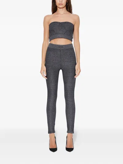 Rta Lurex Knitwear In Gray