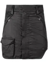 Rta Madalena Asymmetric Skirt In Black