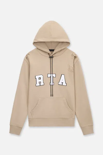 Rta Markus Hoodie In Neutral