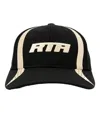 Rta Mars Panelled Baseball Cap In Black