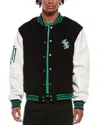 Rta Marty Varsity Jacket In Multi