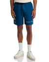 Rta Members Only Drawstring Logo Shorts In Blue