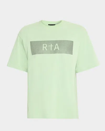 Rta Men & Apos;s Colin Oversized T-shirt In Green
