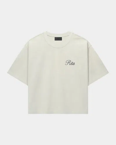 Rta Men & Apos;s Curva Ultra Austin Cropped Oversized T-shirt In Gold