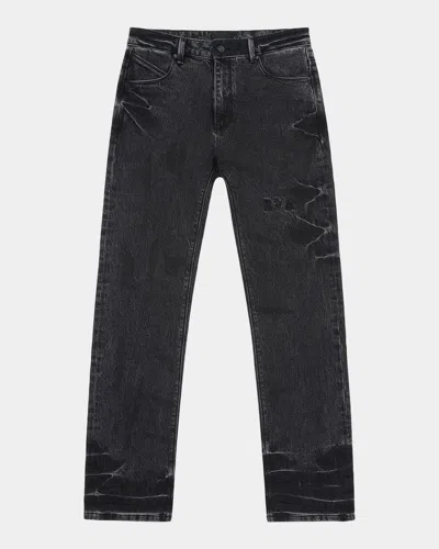 Rta Men & Apos;s Haru Grey-wash Slim Fit Jeans In Pattern
