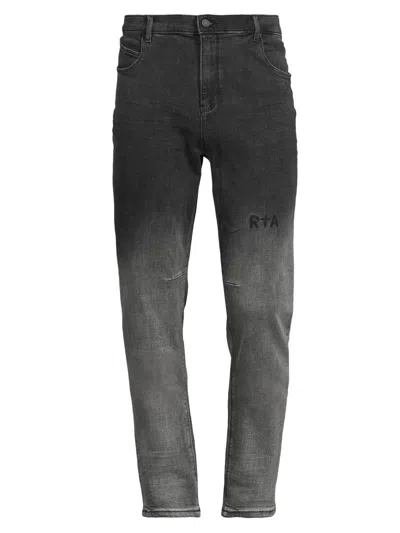 Rta Men's Bryant Stretch Slim-fit Jeans In Black