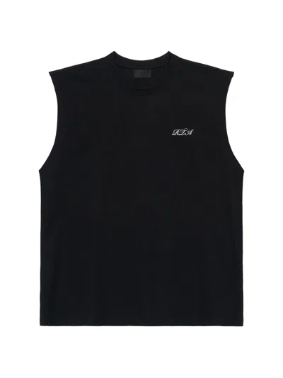 Rta Logo Muscle T-shirt In Black