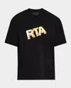 Rta Colin Logo Tee In Black