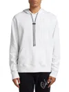Rta Men's Dion Drawstring Hoodie In White
