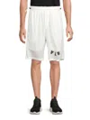 Rta Men's Drawcord Track Shorts In White