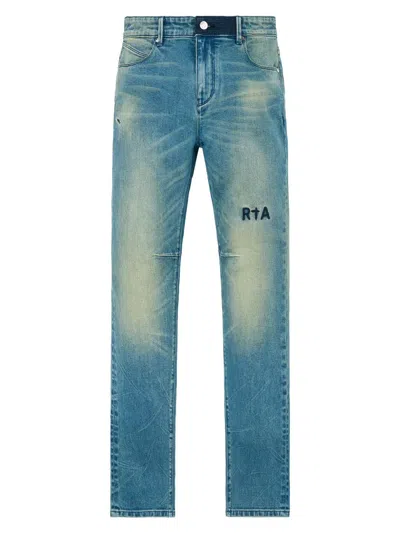 Rta Men's Exodus D-bryant Logo Skinny Jeans
