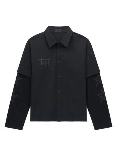 Rta Men's Exodus Erik Double-layered Shirt