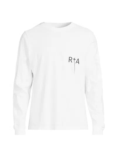 Rta Men's Greatest Hits Long-sleeve T-shirt In White