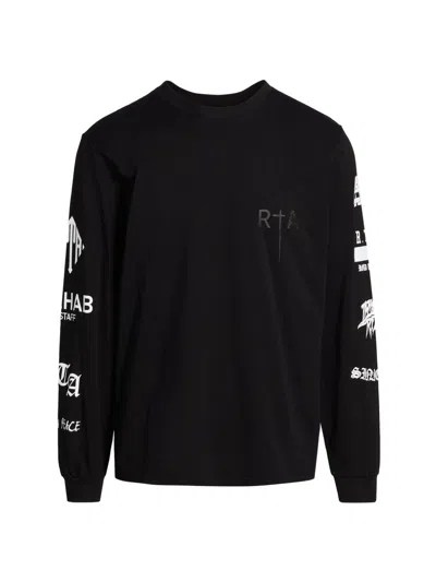 Rta Men's Greatest Hits Long-sleeve T-shirt In Black