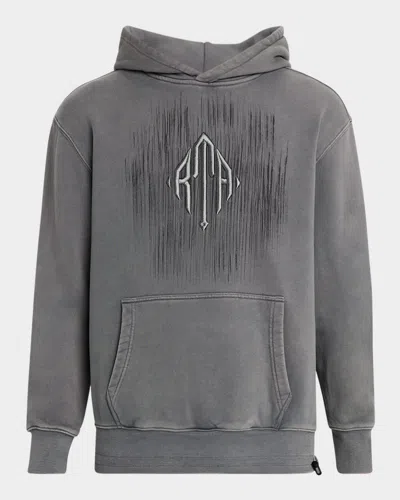 Rta Relaxed Fit Jordan Stone Etched Monogram Hoodie