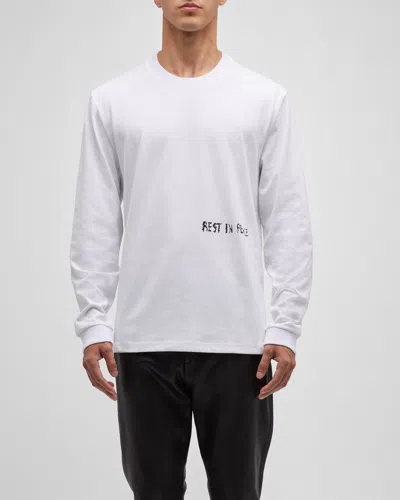 Rta Men's Lawrence Cross Ii T-shirt In White Cross
