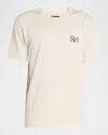 Rta Men's Liam Typography Oversized T-shirt In White