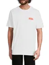 Rta Men's Logo Graphic Cotton T-shirt In White