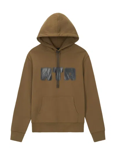 Rta Men's Lost Frequencies Graphic Cotton Regular-fit Hoodie In Brown