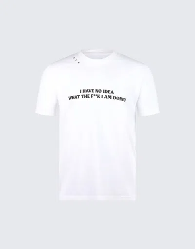 Rta Men's Oversized Tee In White