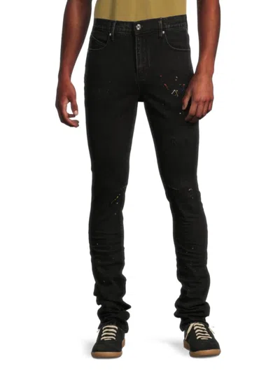Rta Men's Paint Splatter Jeans