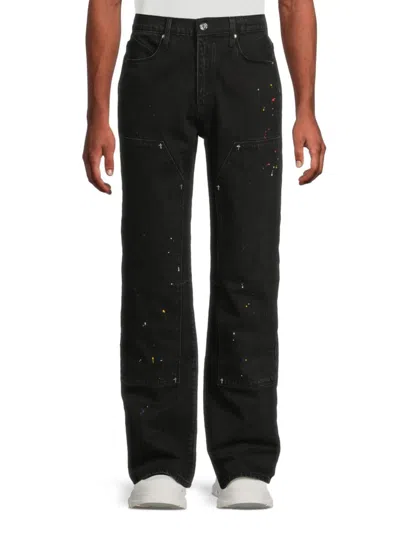 Rta Men's Paint Splatter Jeans