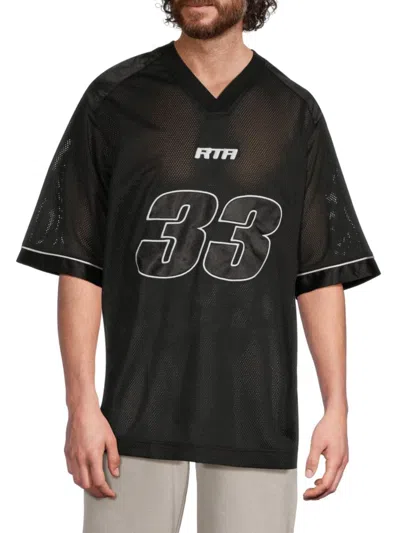 Rta Men's 'road To Awe' Jersey In Black Mesh