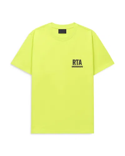 Rta Men's Short Sleeve Graphic Tee In Neon