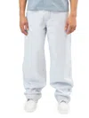 Rta Men's Wide Leg Jeans In Ice Blue