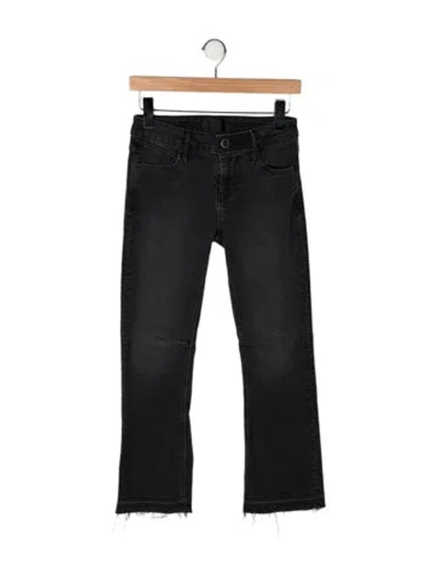 Pre-owned Rta Mid-rise Flared Jeans In Gray