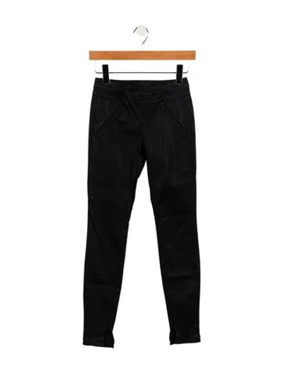 Pre-owned Rta Mid-rise Skinny Leg Jeans In Black