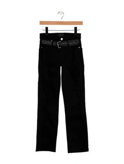 Pre-owned Rta Mid-rise Straight Leg Jeans W/ Tags In Black